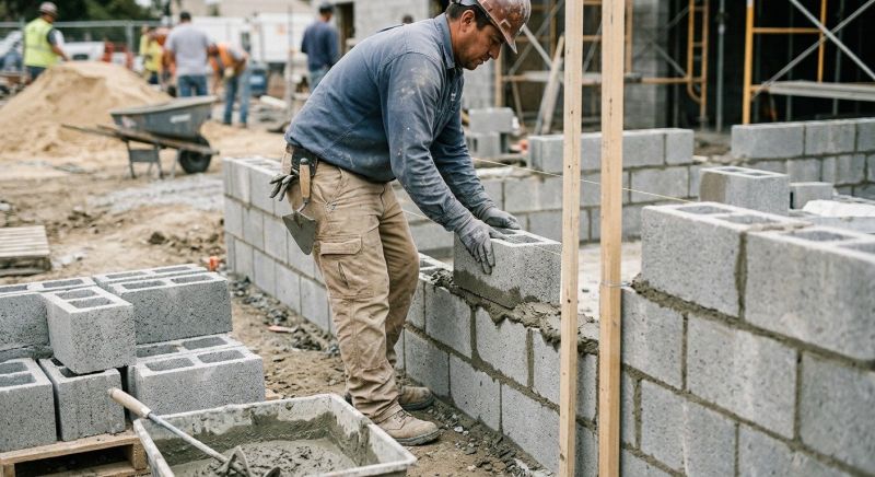 Block Wall Installation in Worcester, MA